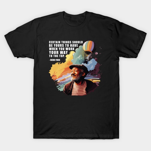 Redd Foxx T-Shirt by vectrus